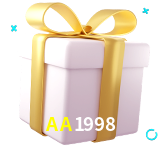 Receba seus bônus de boas-vindas no AA1998